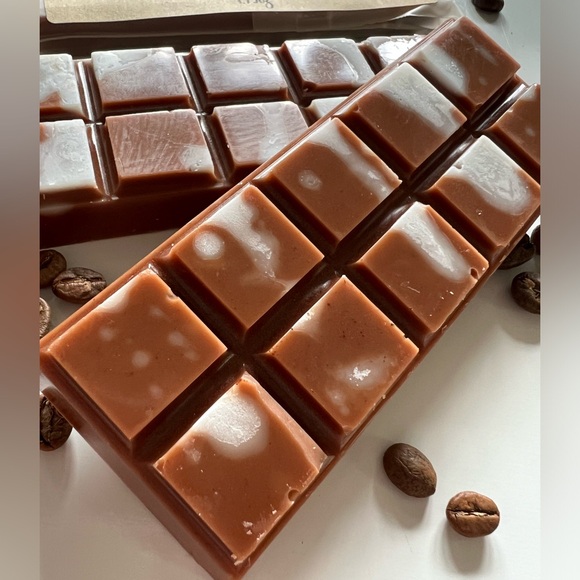 COPY - Hazelnut Cream Soy Blend Wax Melts Snap Bar 2 Pack Wickedly Wax Scent Cu… - Picture 3 of 4